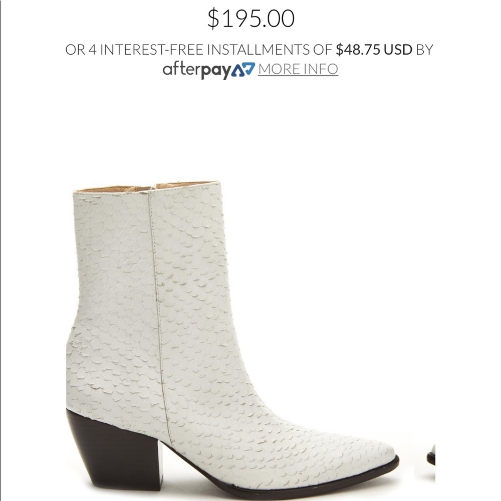 MATISSE CATY BOOT / WHITE. NEVER WORN.